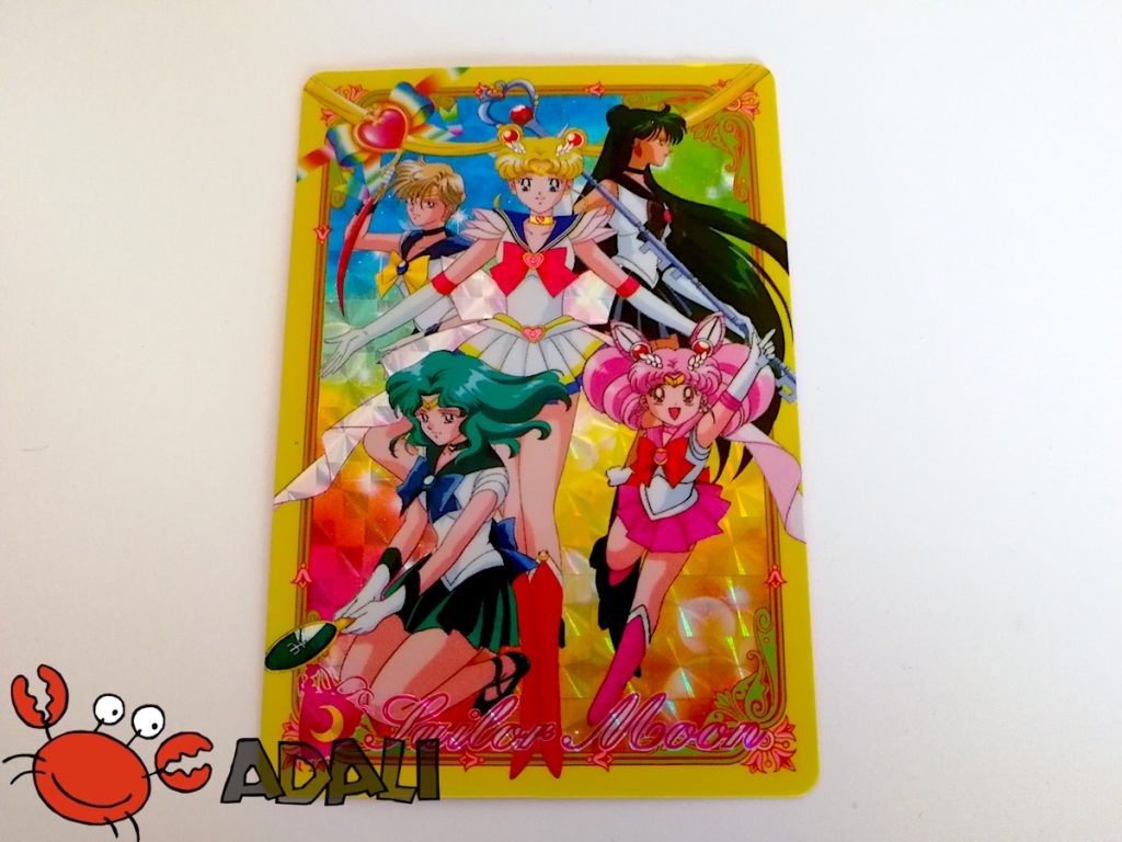 Carte hors-série des Carddass françaises Sailor Moon